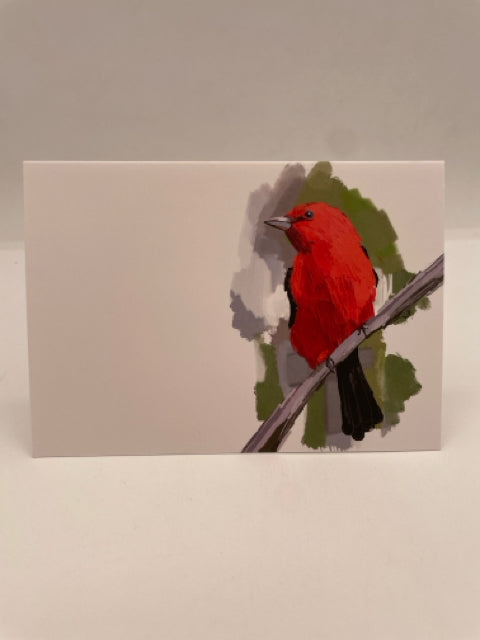 Scarlet Tanager Card