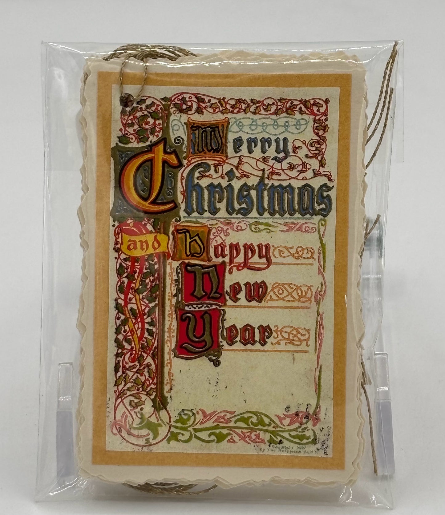 Medieval Manuscript 10-Pack Christmas Tags