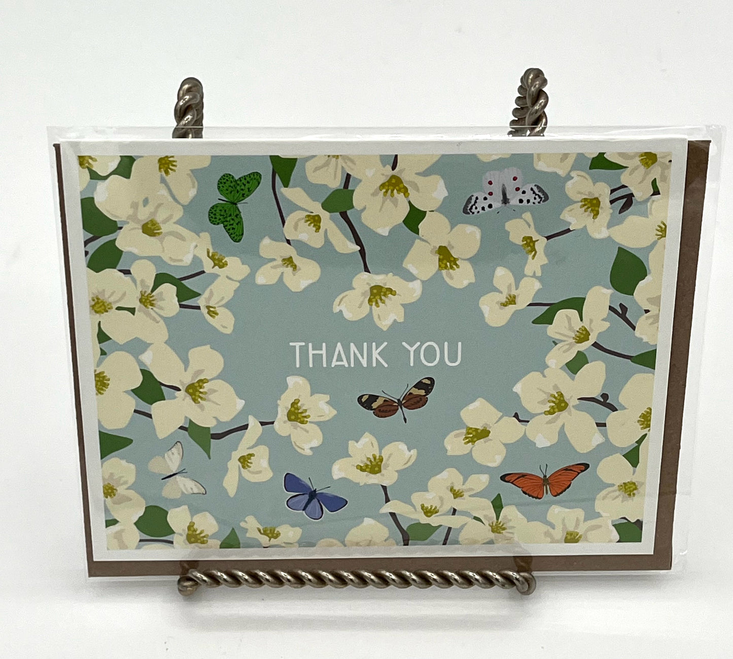 Dogwood Floral Thank You Card