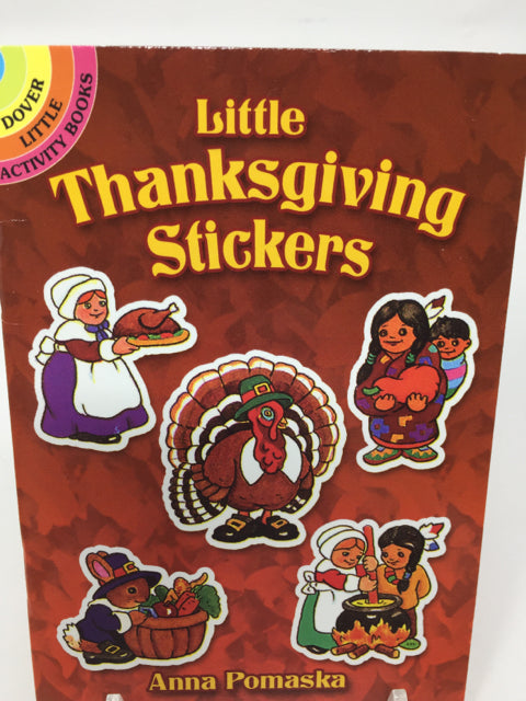 Thanksgiving Stickers Activity Book