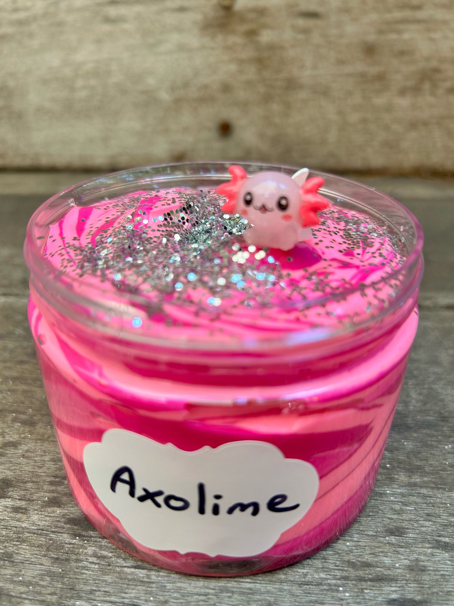 Axolime Swirl 10 oz. Slime