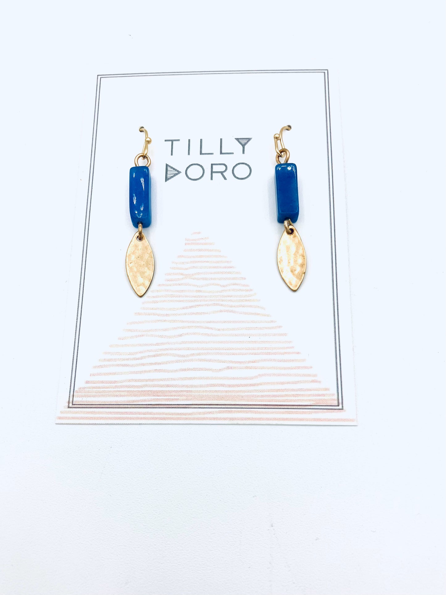Lapis with Teardrop Earrings