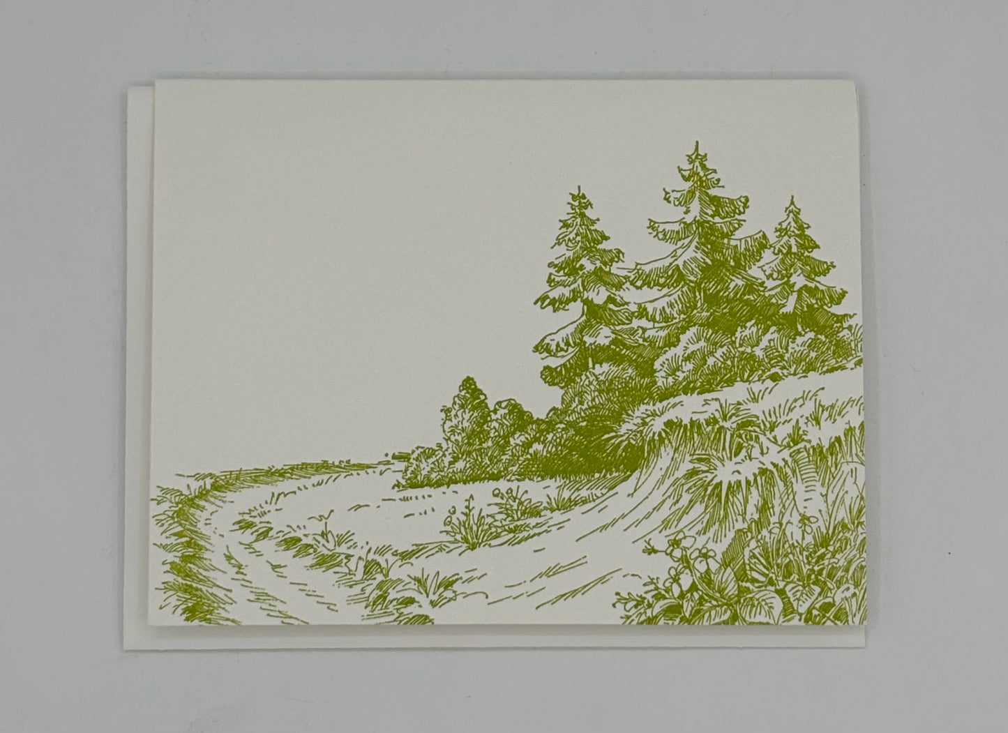 Green Rual Road Card