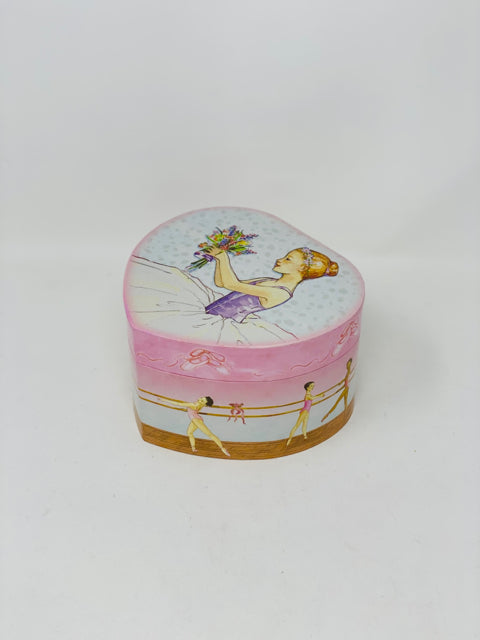 Ballet Heart Small Music Box