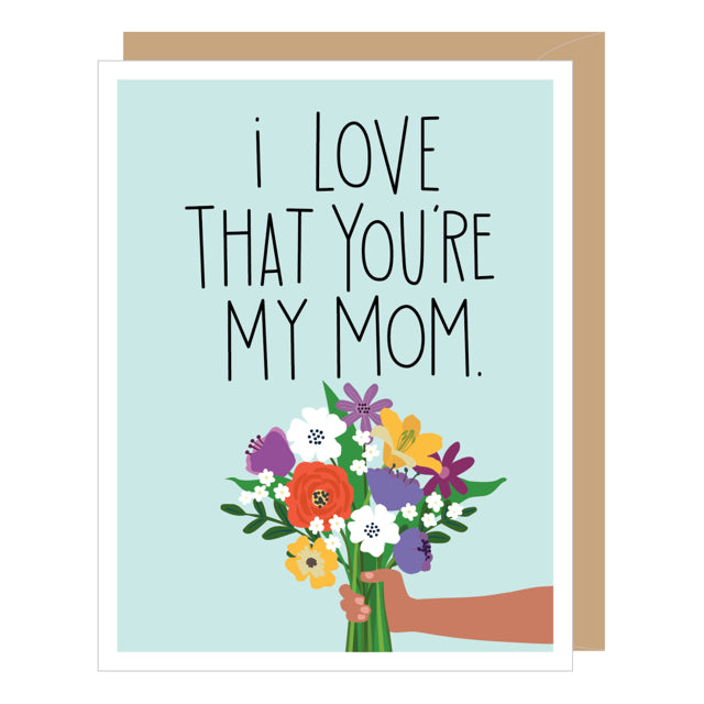 Mom Bouquet Mother's Day Card