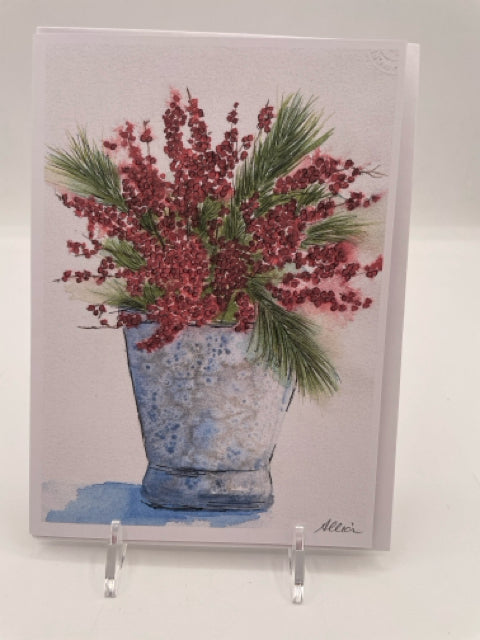 Red Berries Card