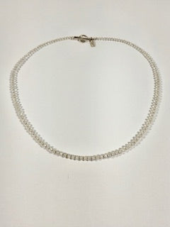 Moonstone Hill Tribe and Sterling Silver Necklace