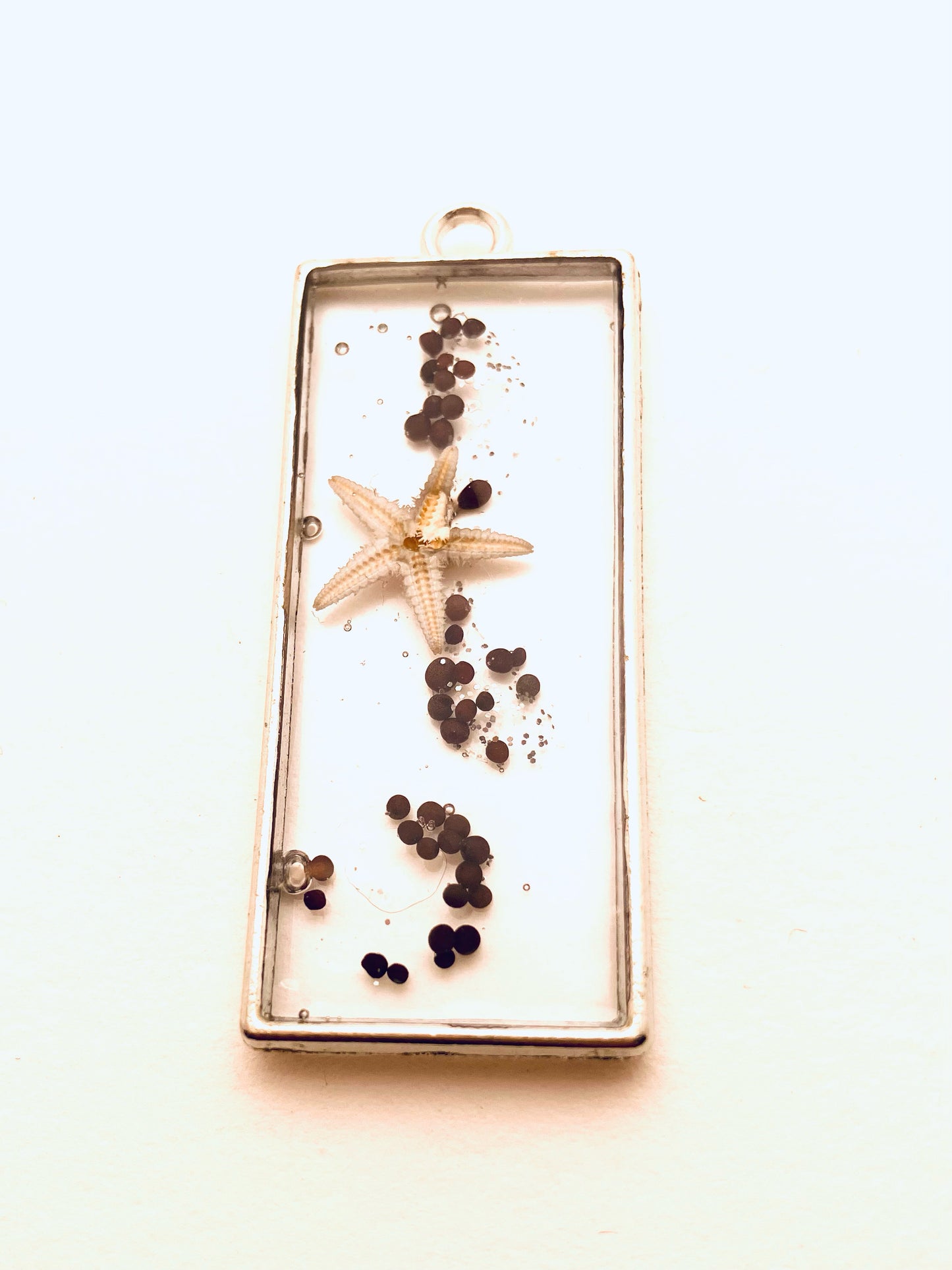 Small Resin Pendant, with Starfish