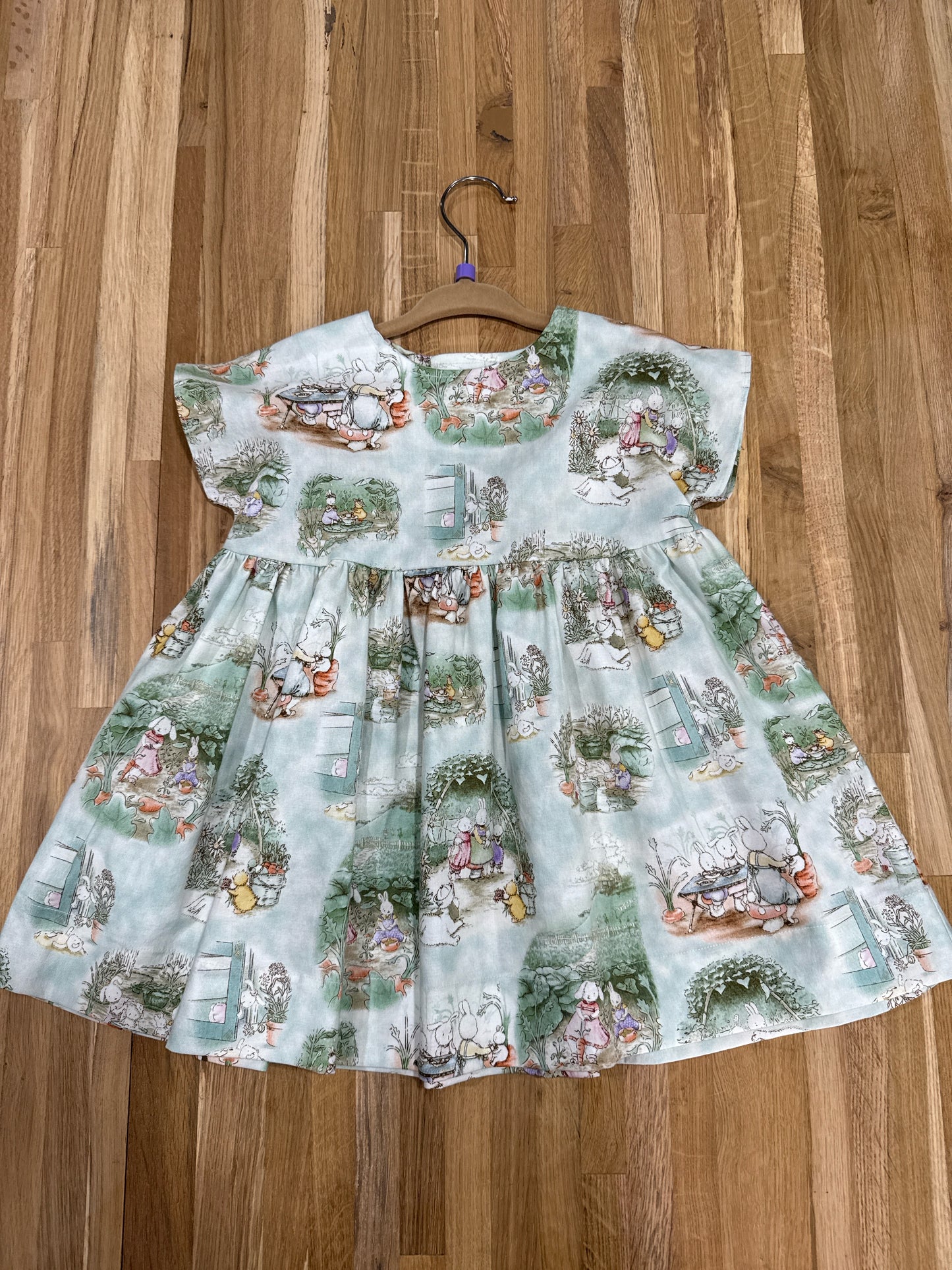 2 Y The Dress - Mint Green w/ Bunnies