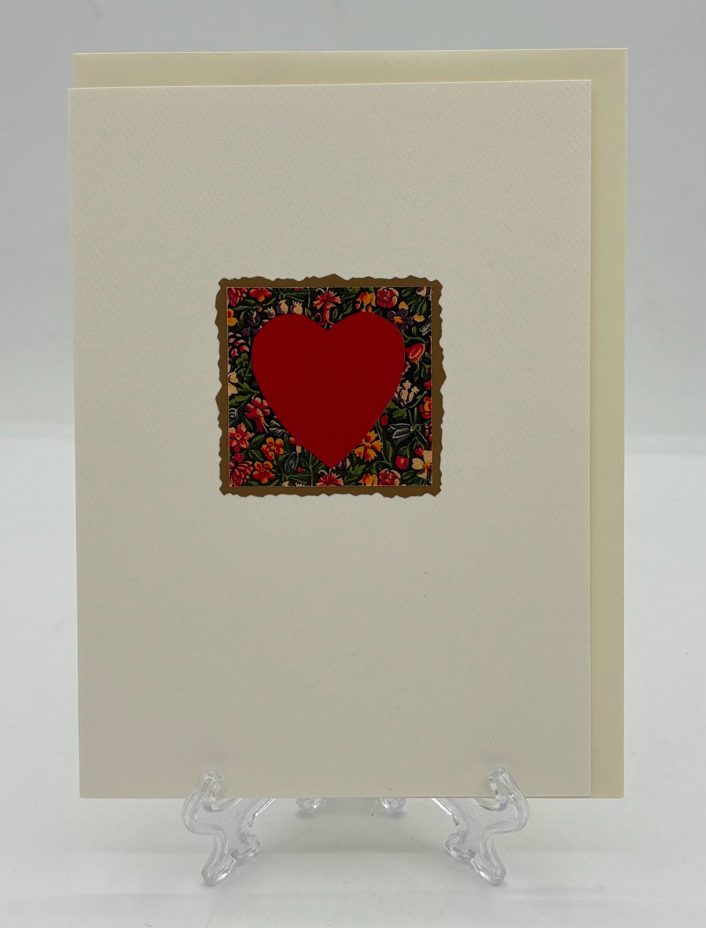 Garden Heart Valentine's Card