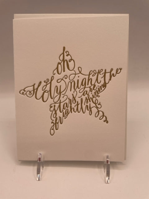 Oh Holy Night Christmas Card