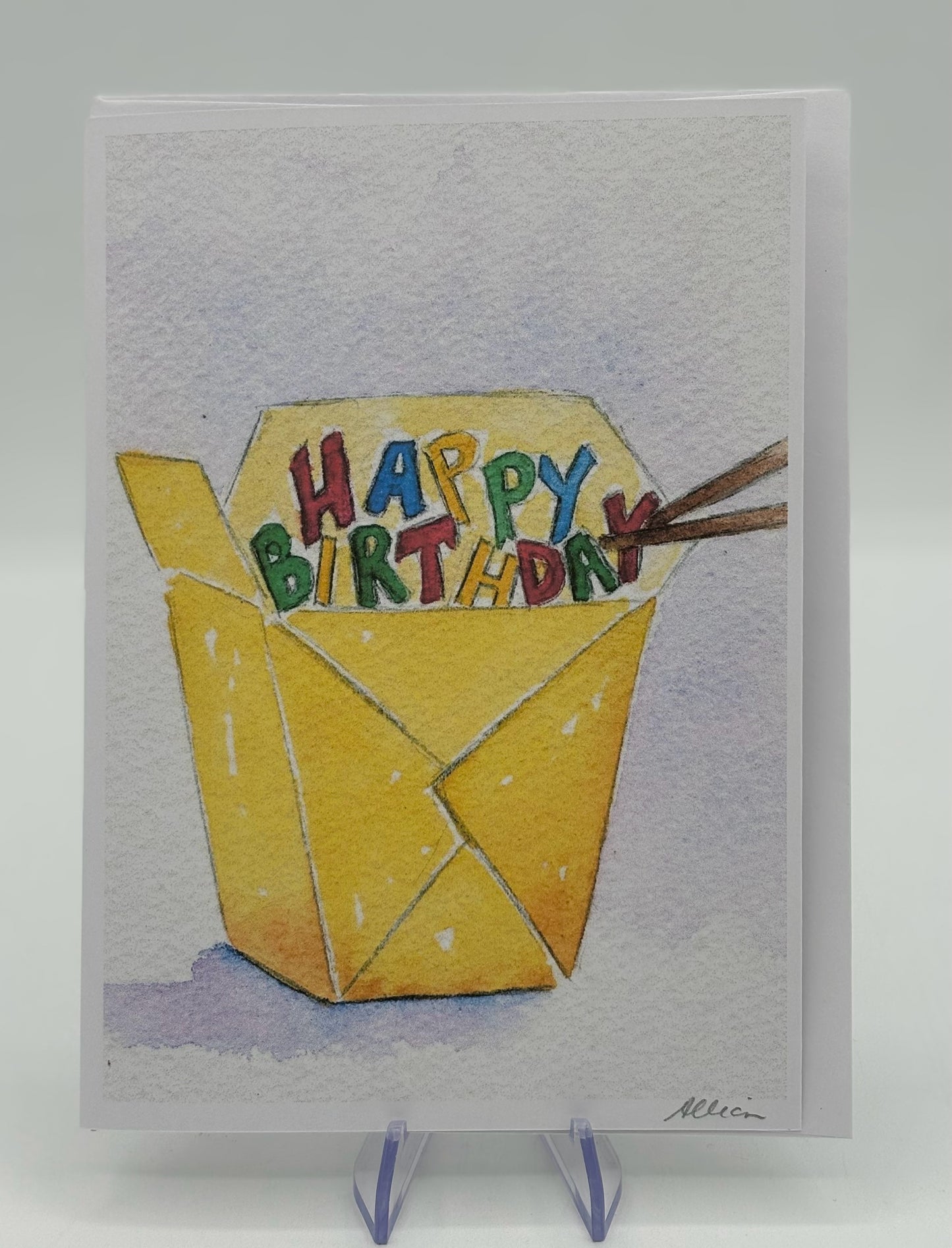 Birthday Take Out Card