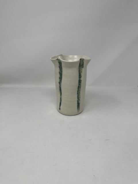 Small Fluted Porcelain Vase