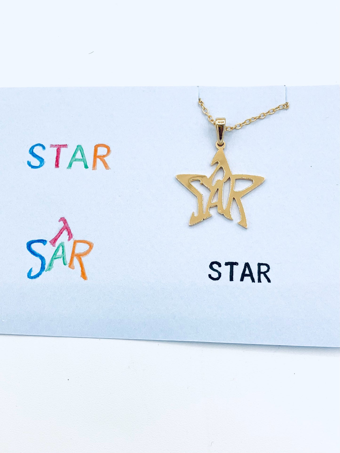 Star in English Necklace