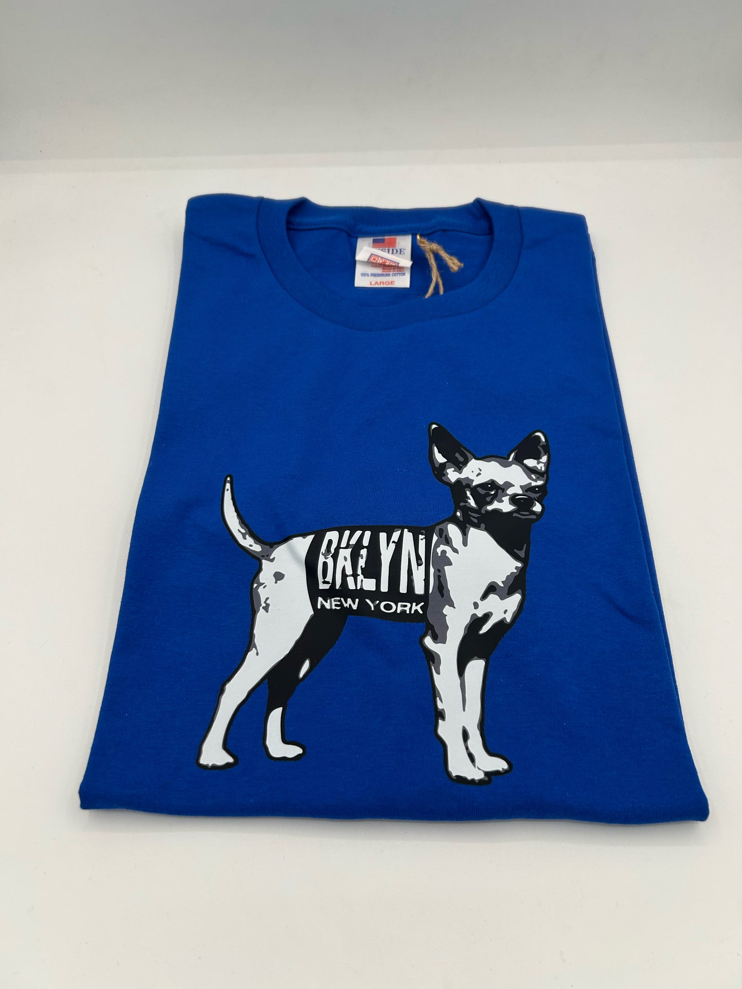 Brooklyn Dog Design - Royal Blue Size M