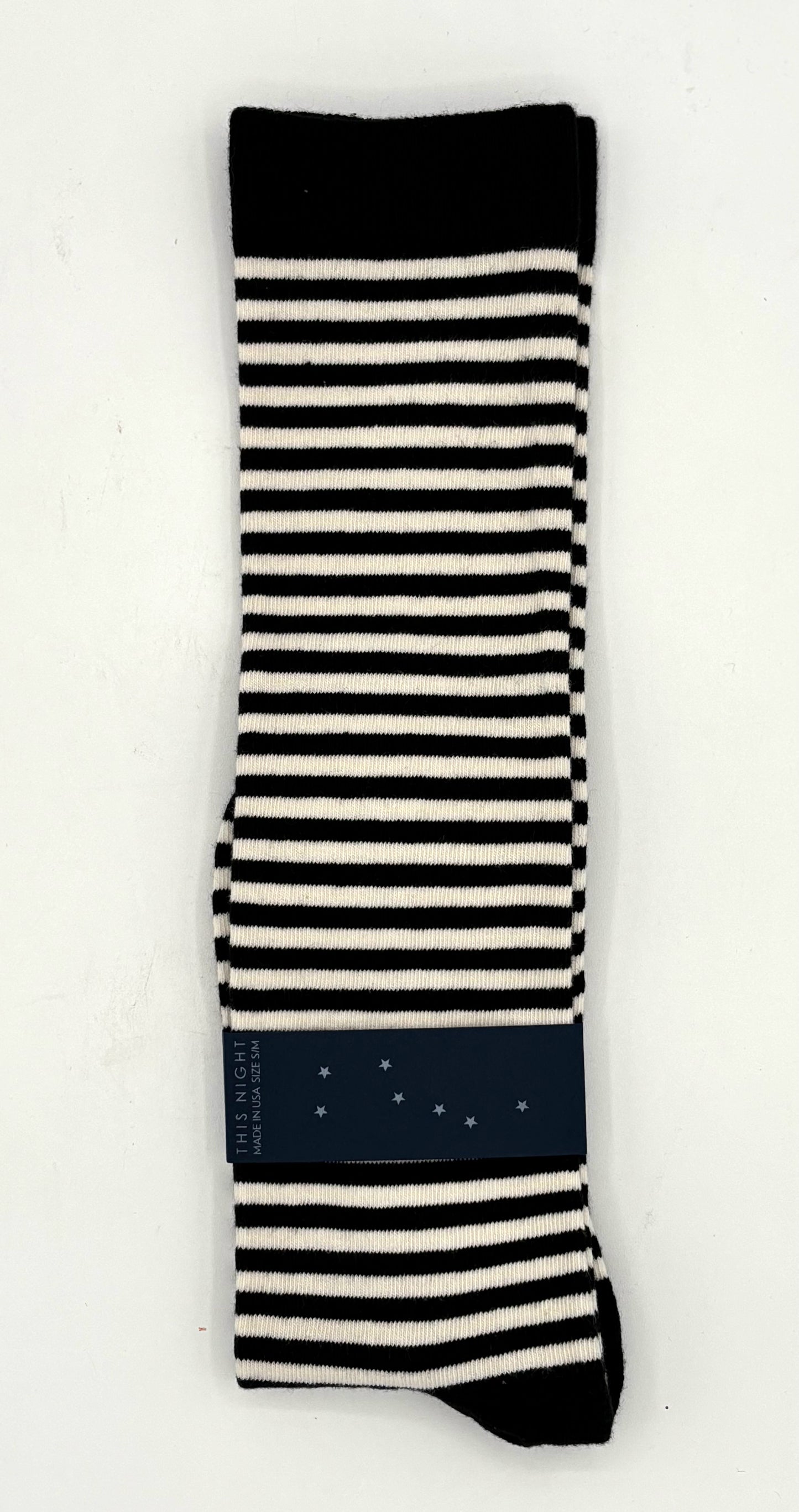 Stripe knee/boot socks S/M