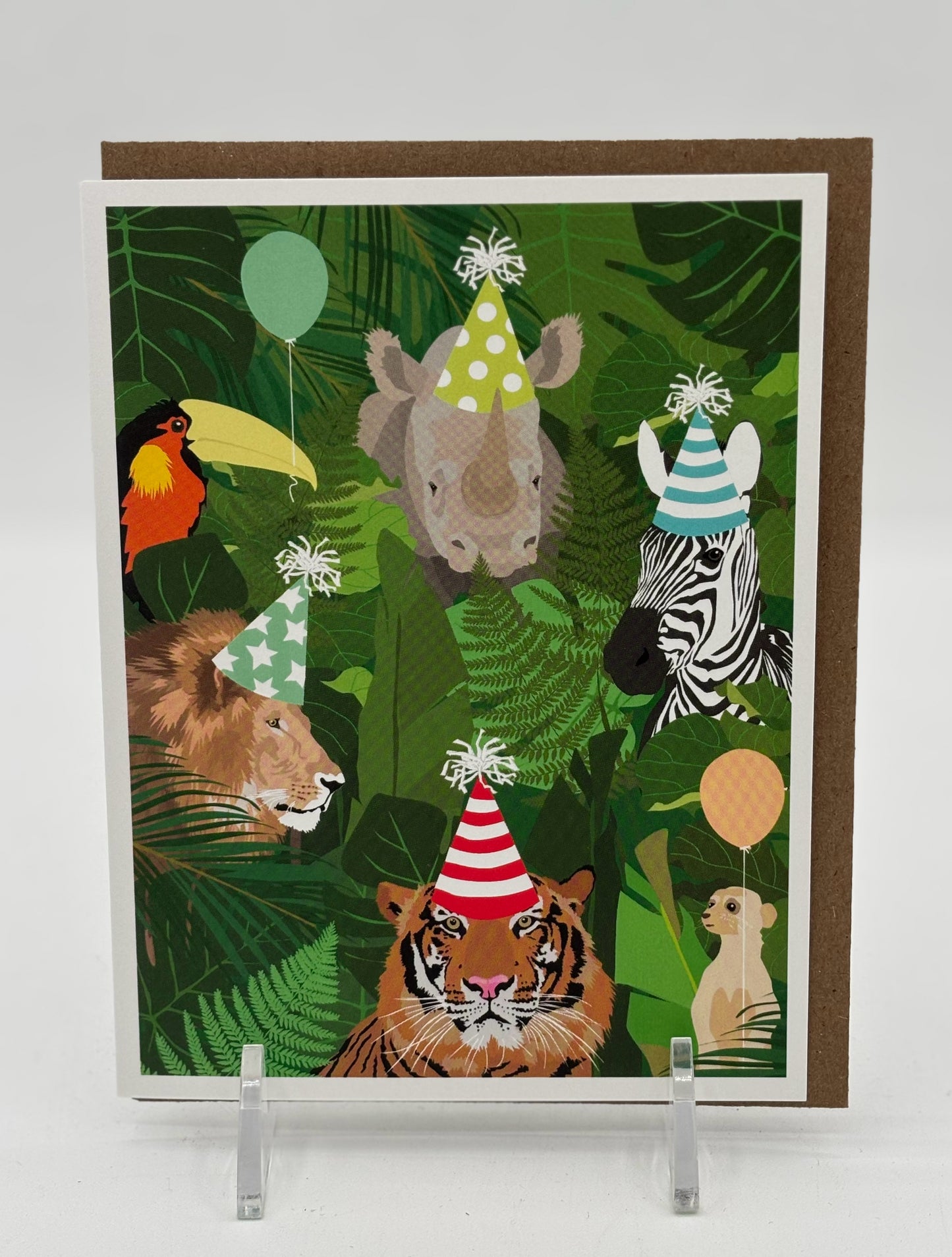 Jungle Birthday Card