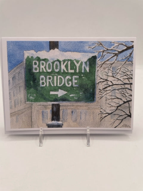 Bridge Sign Card