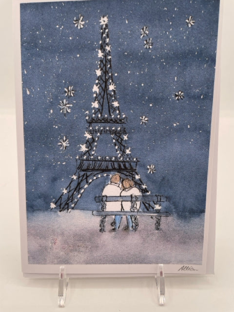 Paris Couple Card