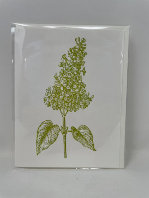 Lilac Blank Card
