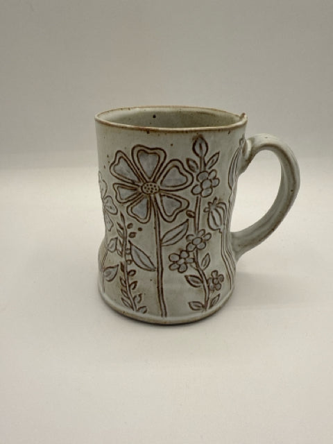 Large Flower Mug/Stein