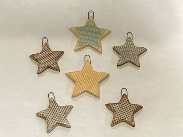 Small Procelain Star Ornamant