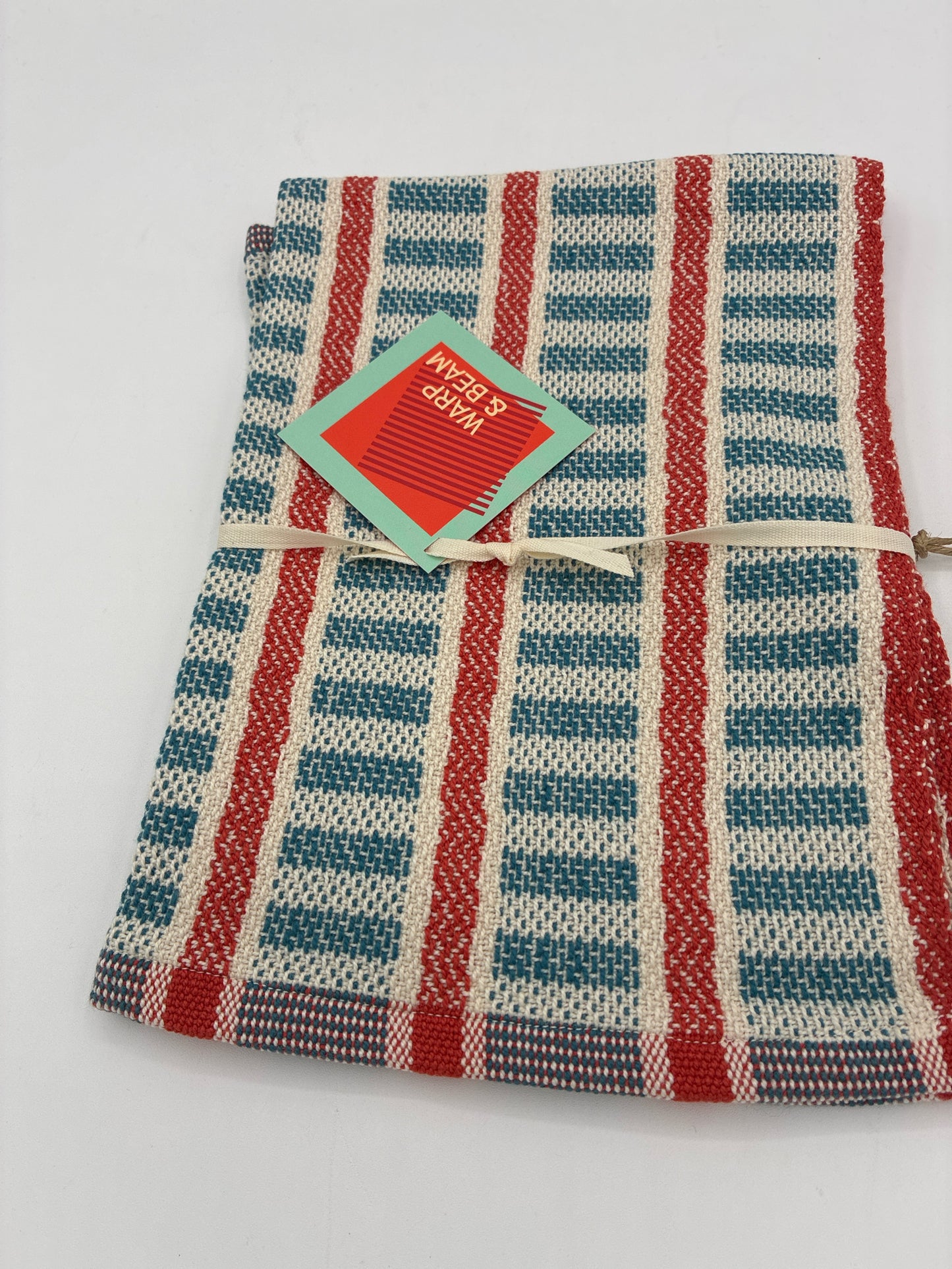 Hand Woven Dash Towel- Circus