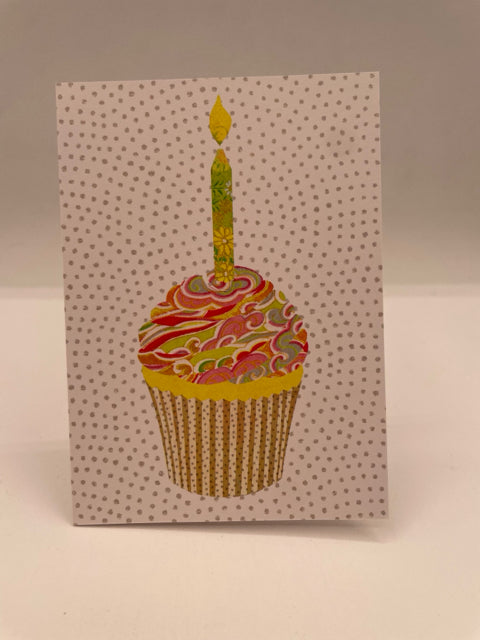 Birthday Cupcake Card