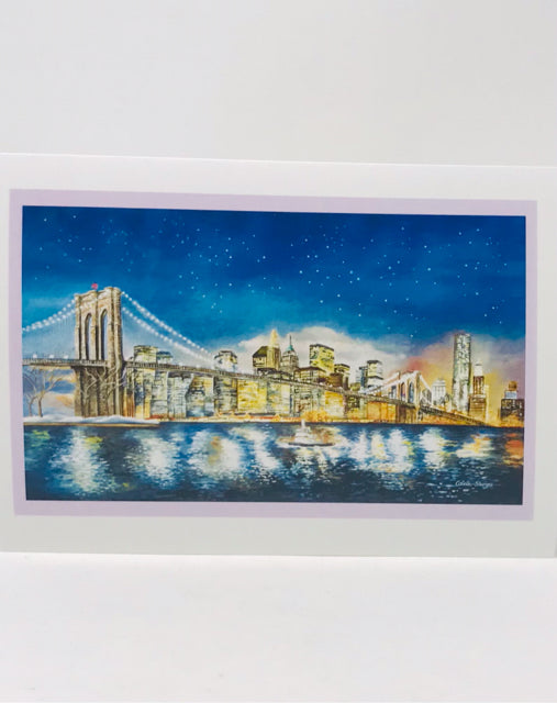 Brooklyn Bridge Christmas Cards