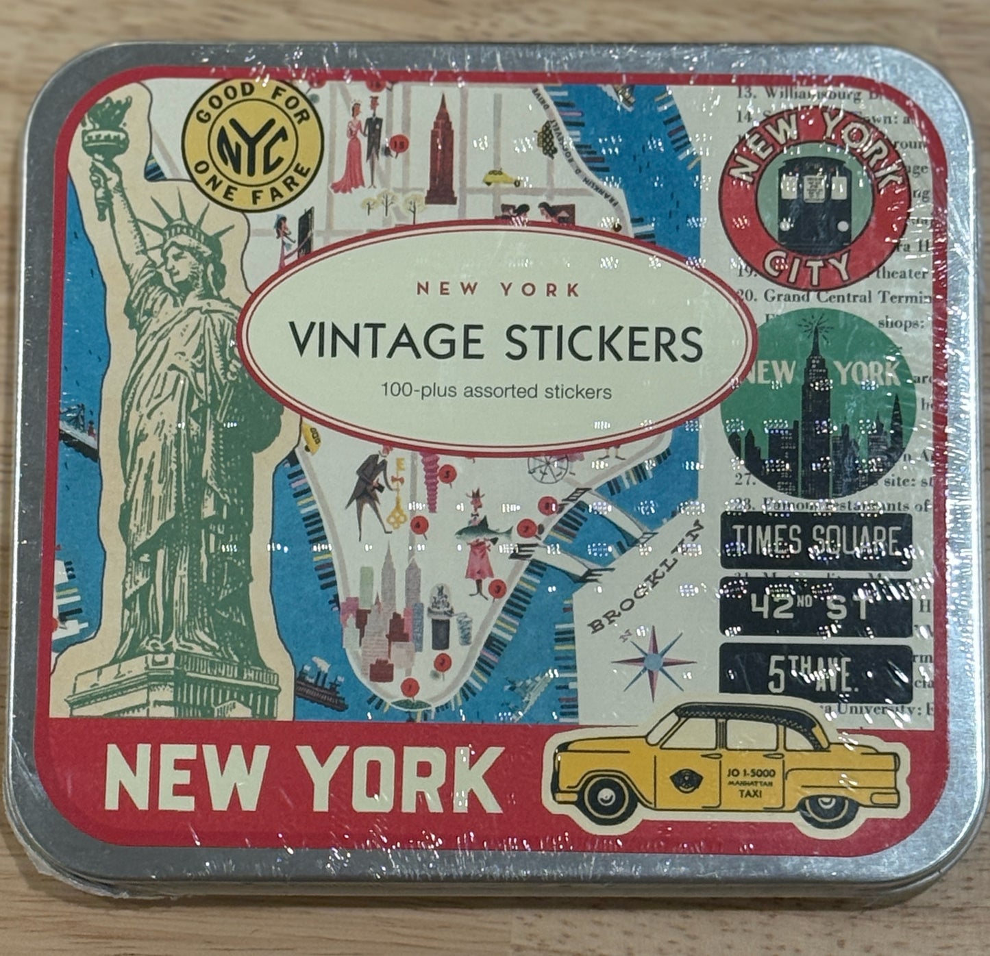 New York City Vintage Stickers