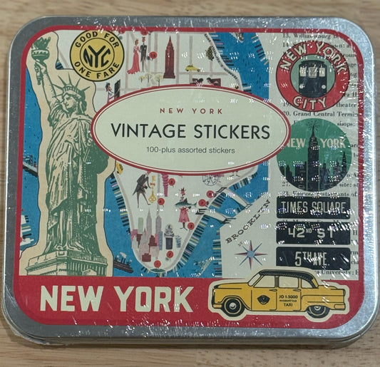 New York City Vintage Stickers