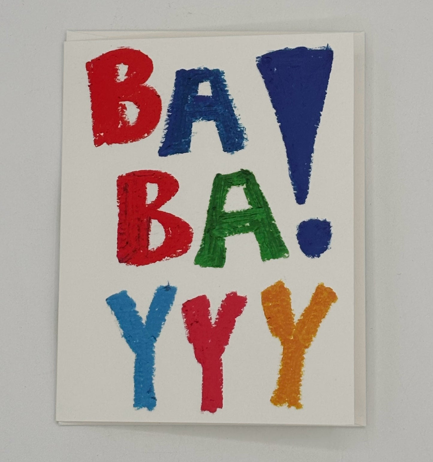 BA BA Baby Card