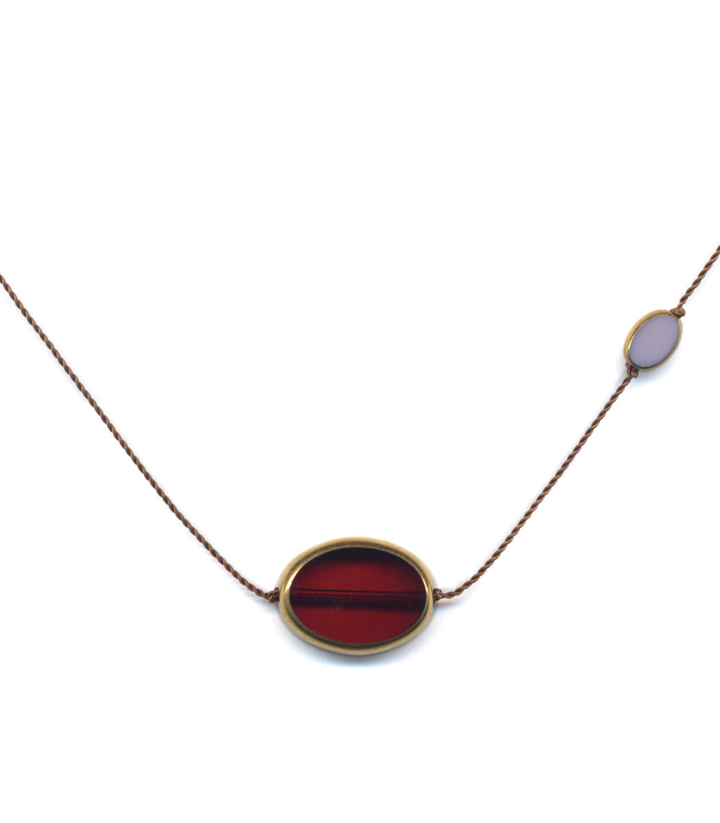 Red Galaxy Necklace