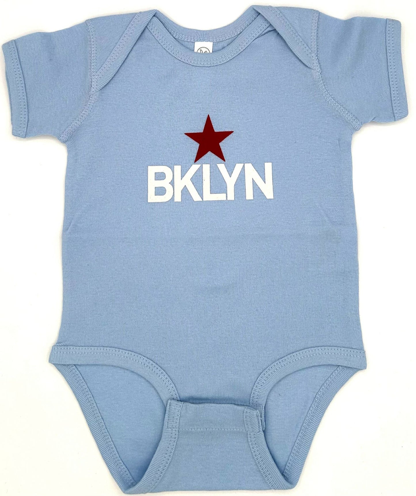 Brooklyn Star Onesie Light Blue Size 6M