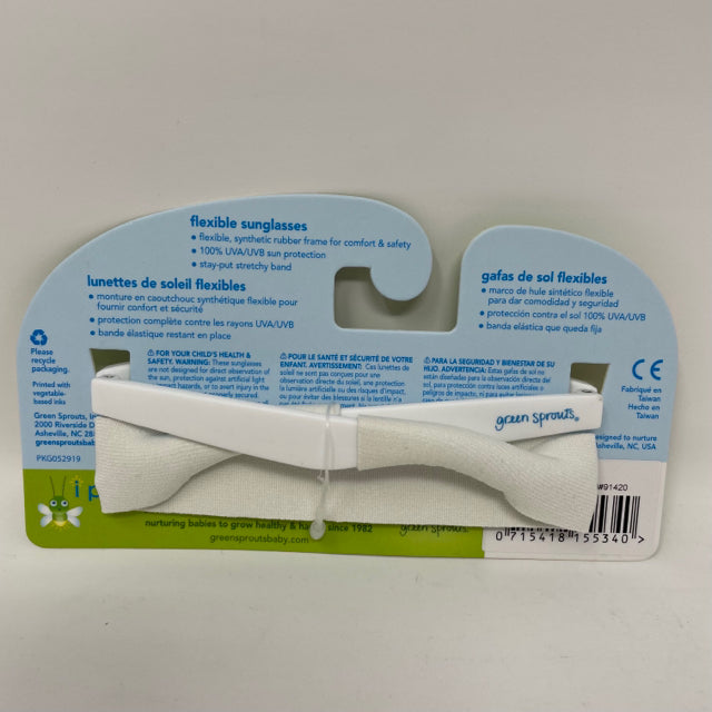 2T-4T White Flexible Sunglasses