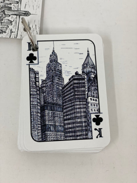 New York City Hand Illustrated Playing Cards