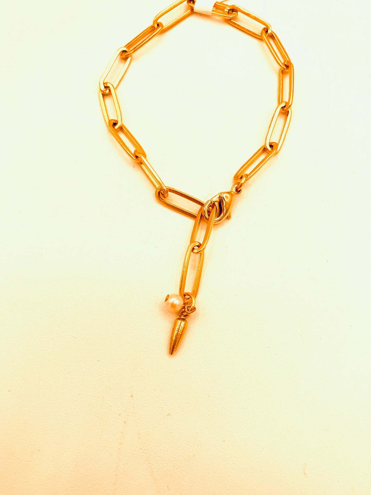 Paperclip Chain Bracelet