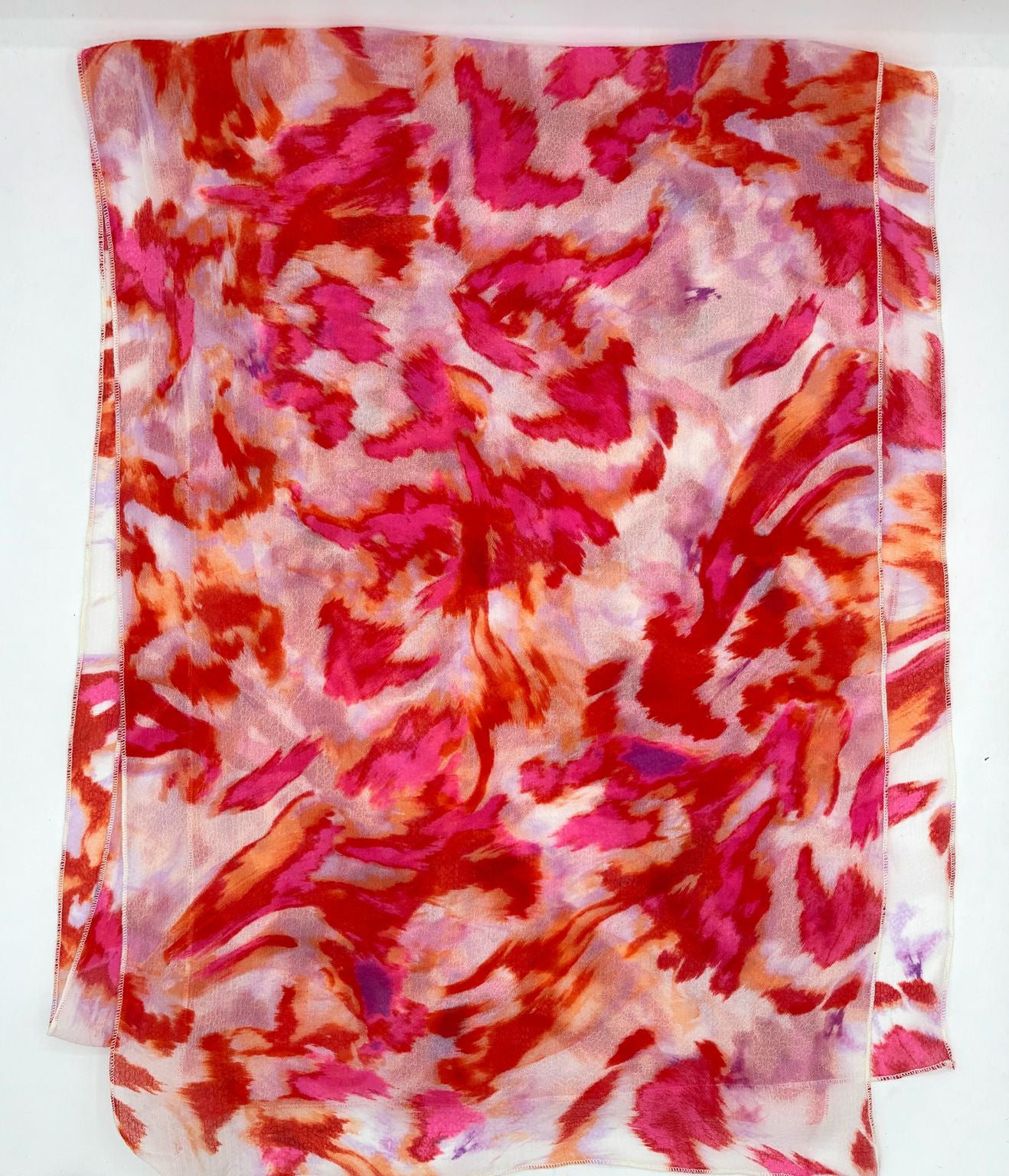 Shades of Pink & White Scarf