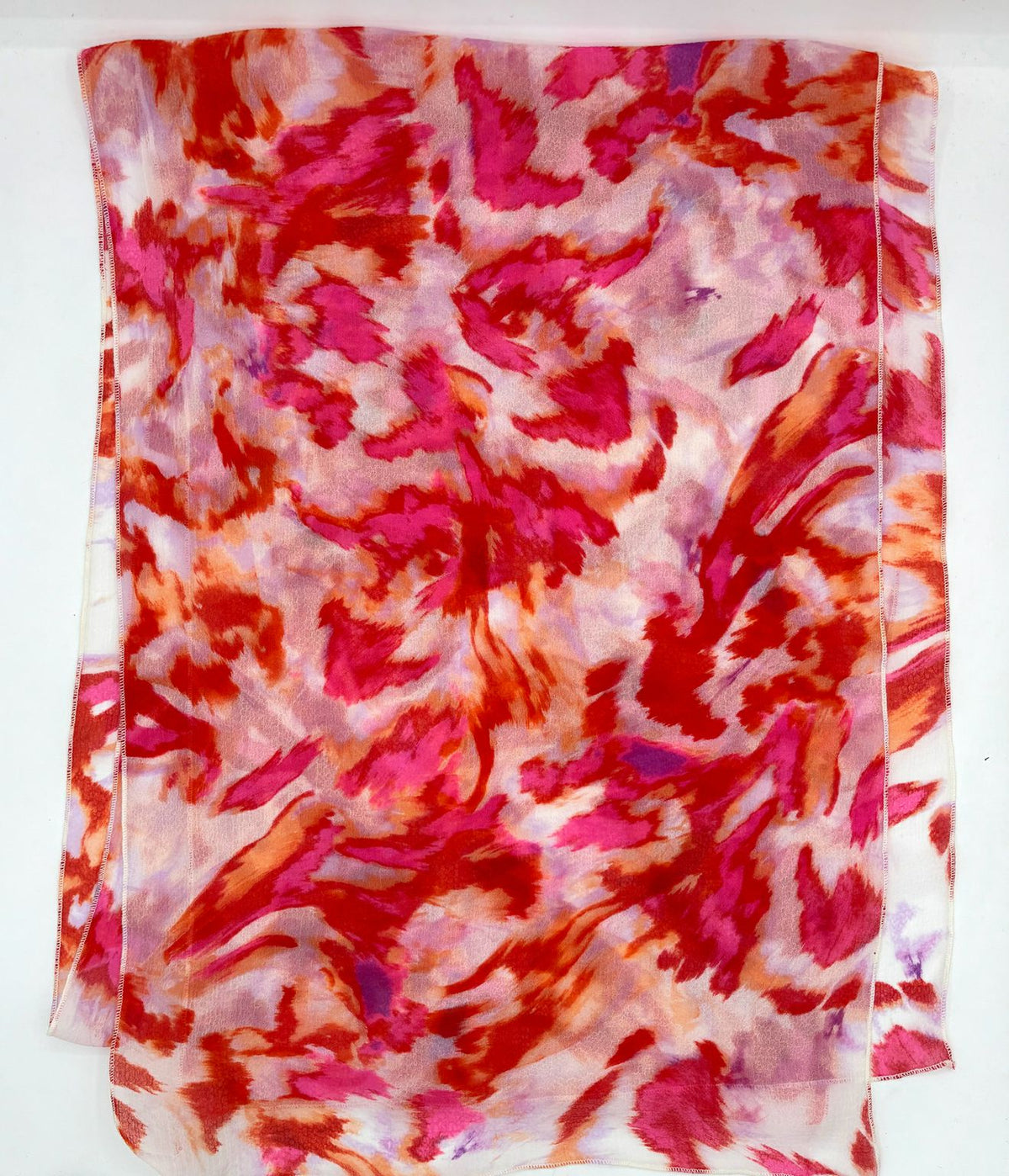 Shades of Pink & White Scarf