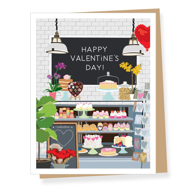 Valentine Bakery Card