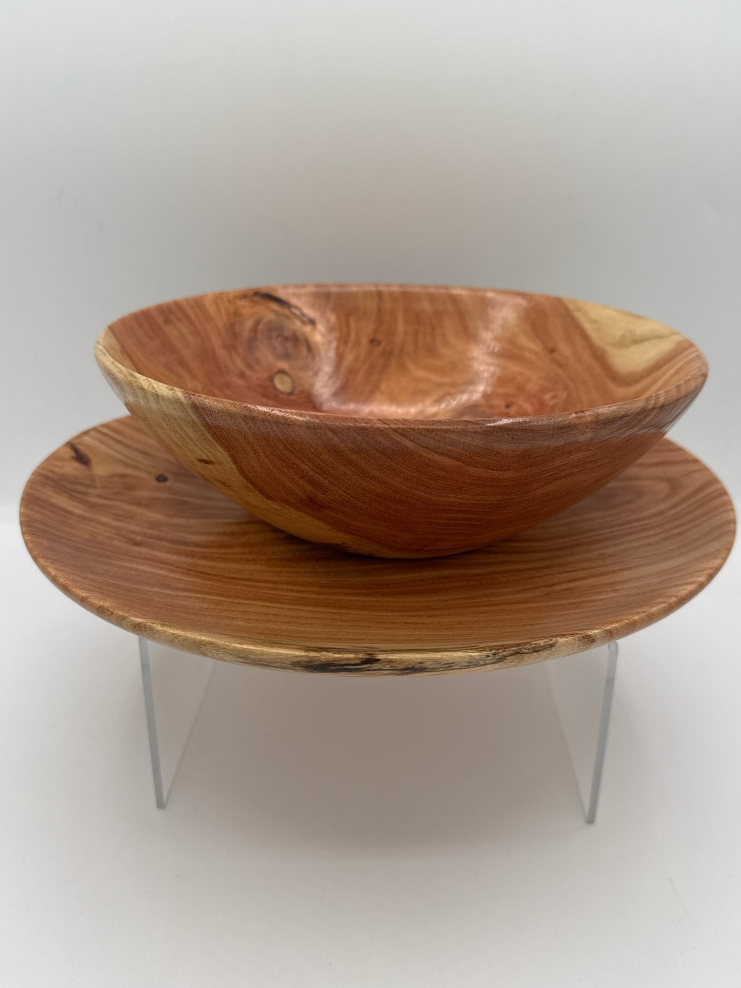 Sycamore Plate and Bowl