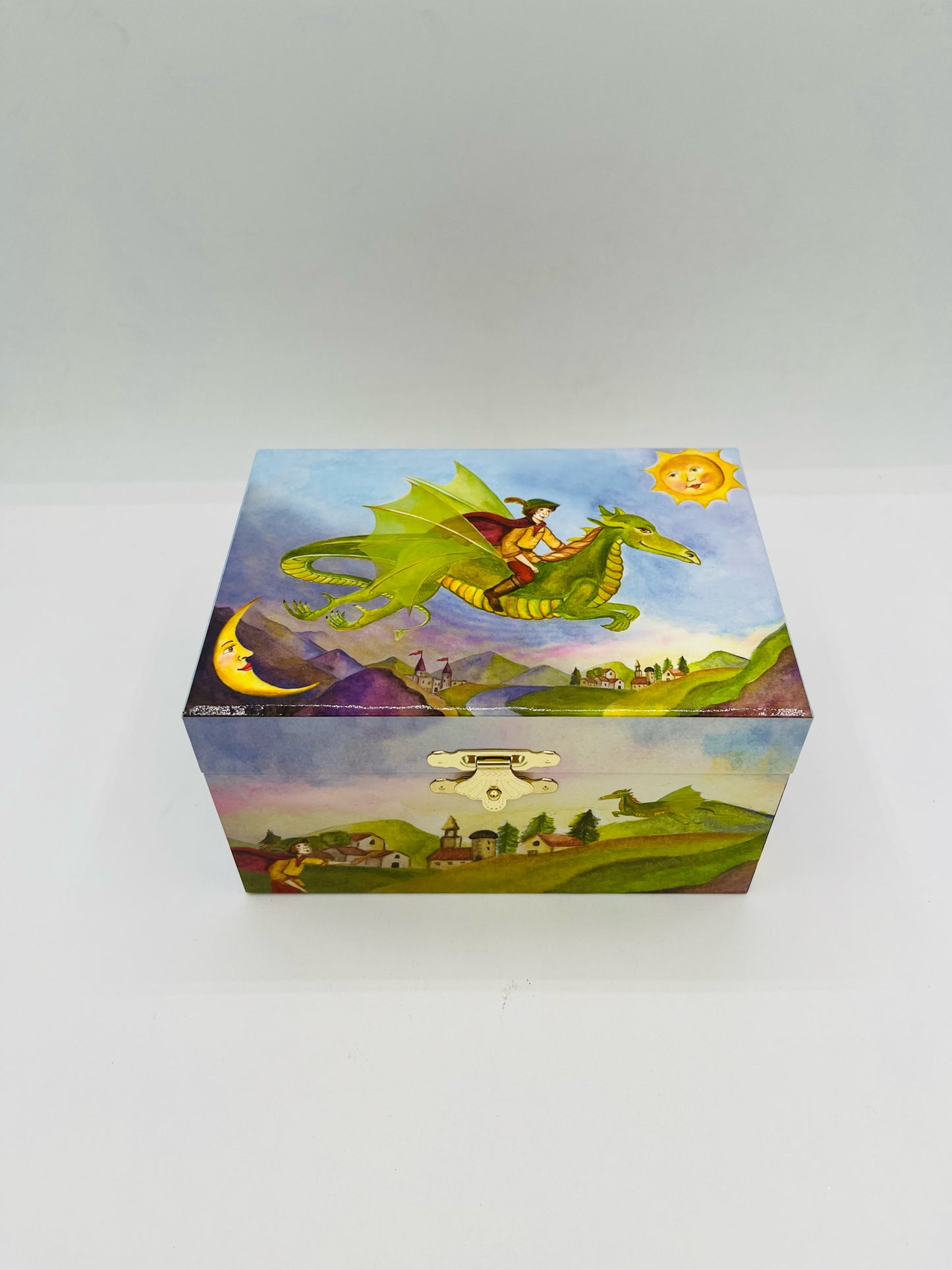 Playful Dragon Music Box