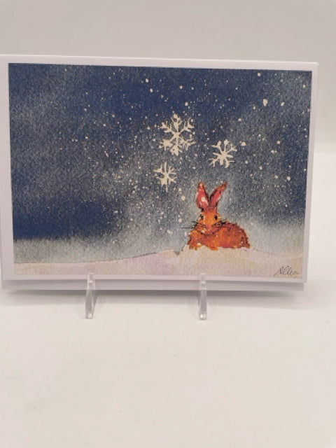 Snow Bunny Card