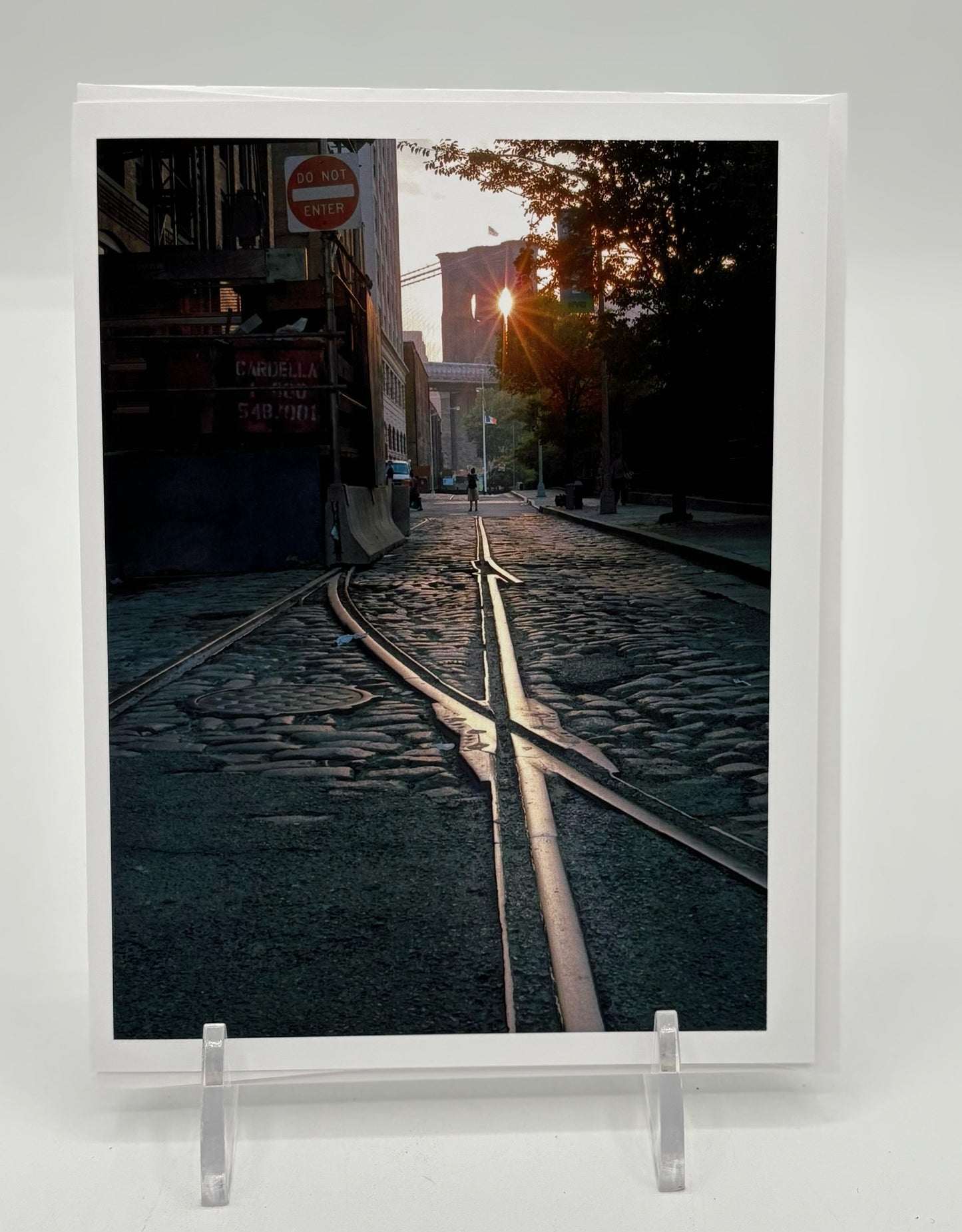 Dumbo Railway Tracks Card