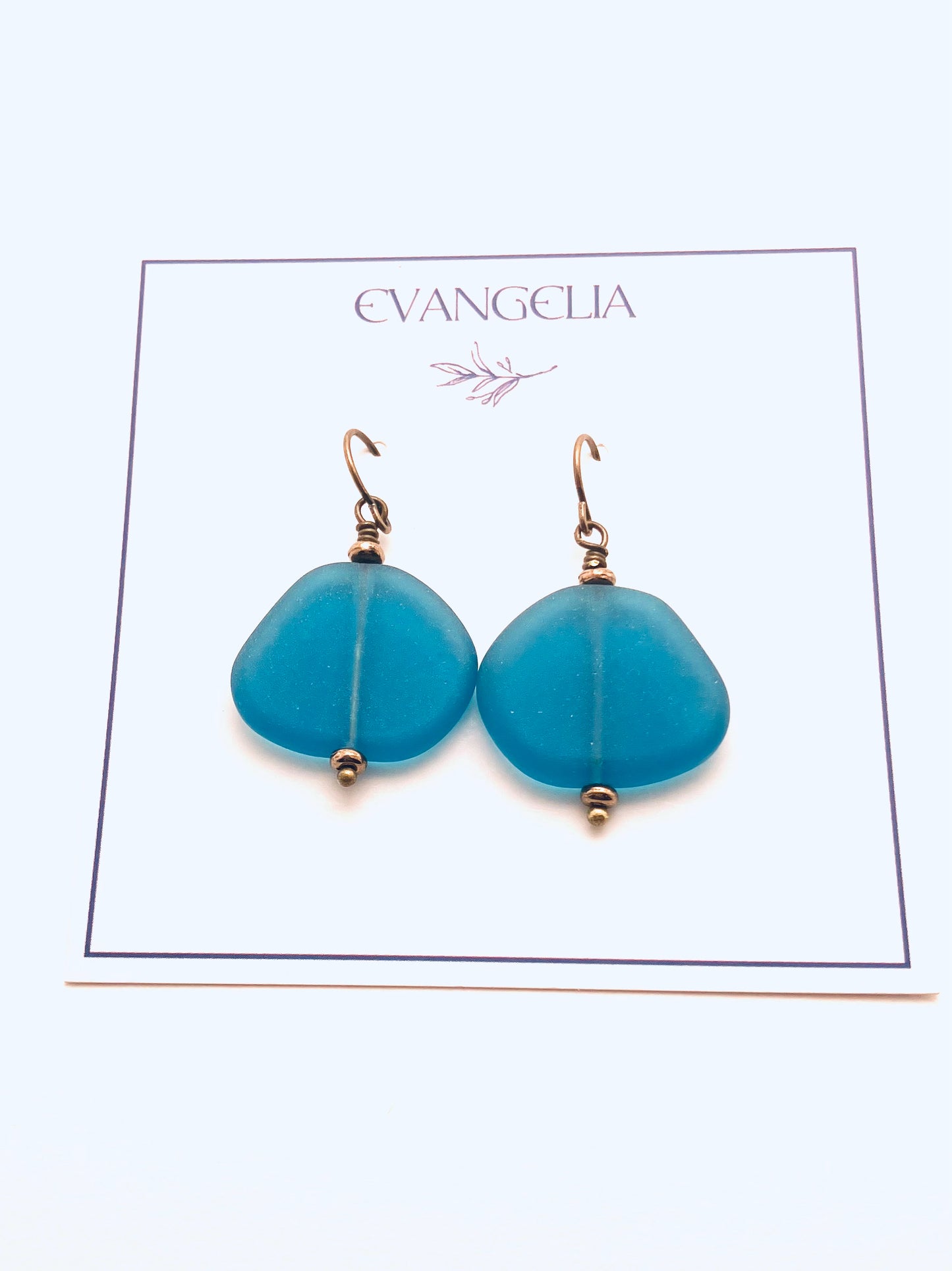 Sea Glass Earrings