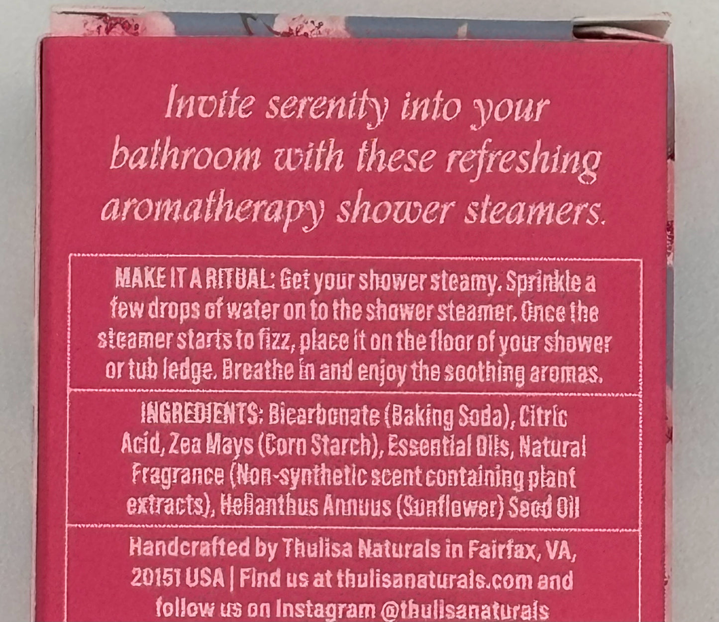 Cherry Blossom Shower Steamers