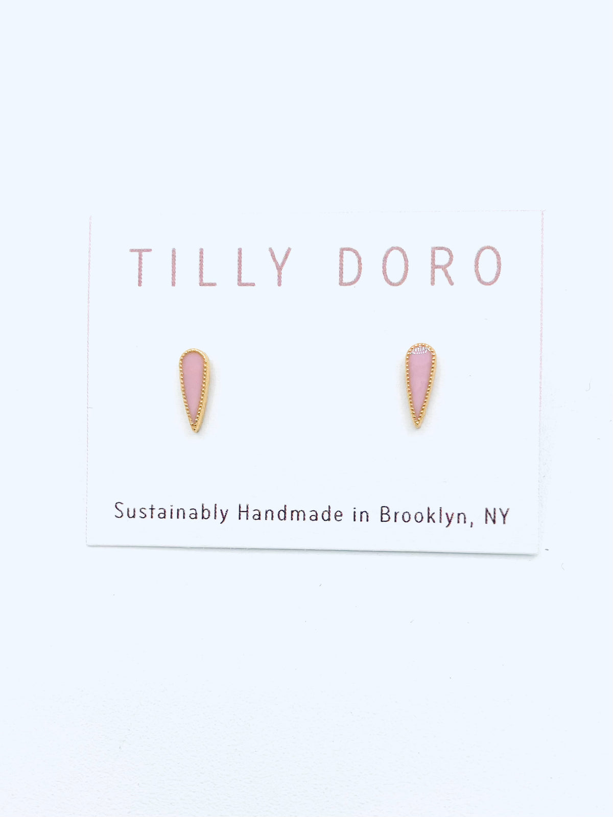 Lilac Drops Studs