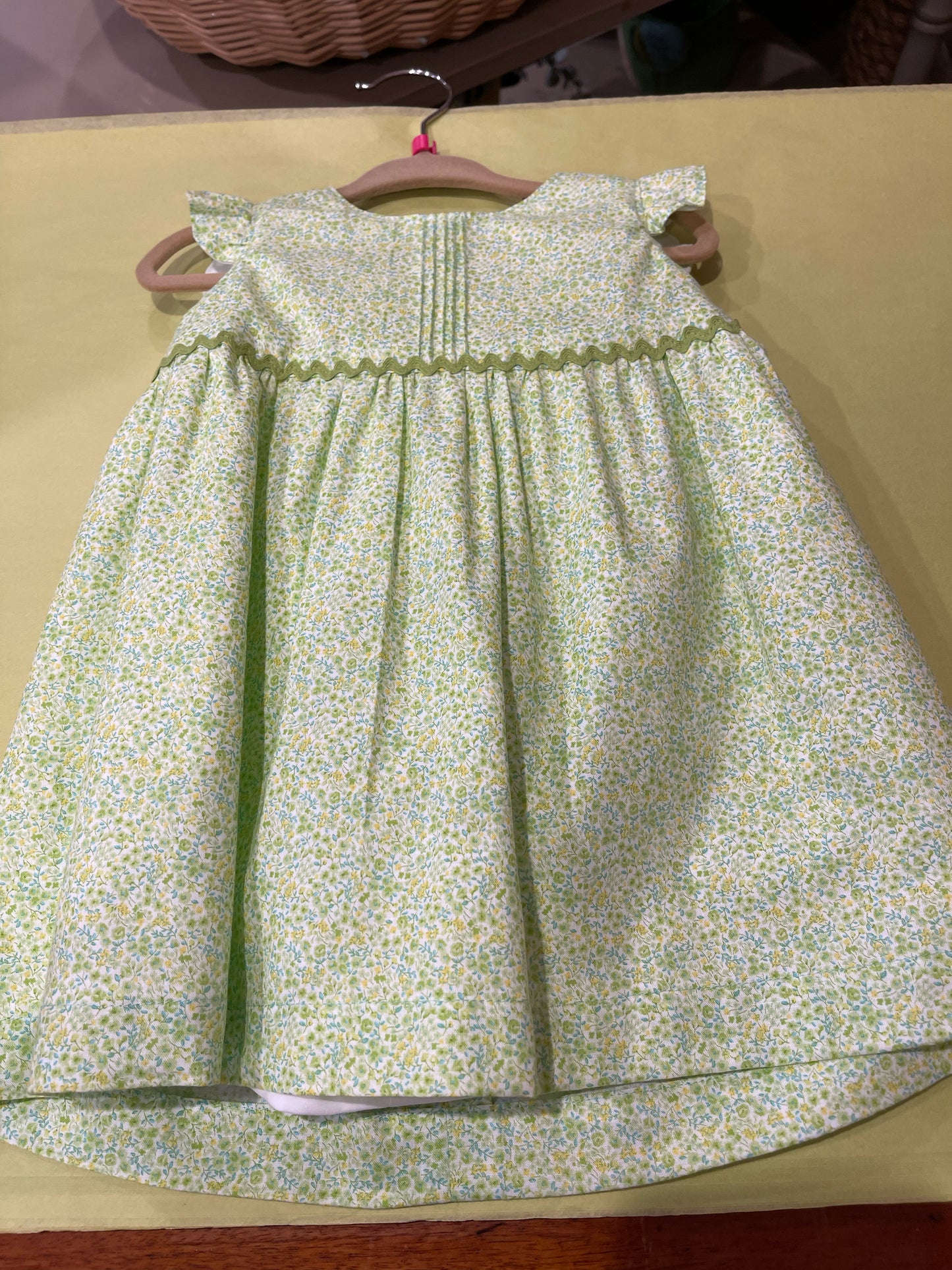 2 Y Dress w/Bloomers - Easter Spring Flowers