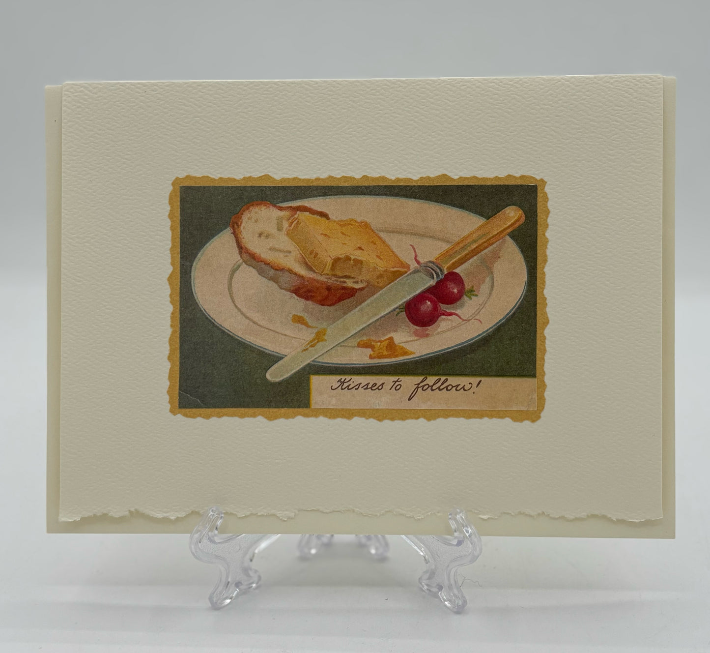 Kisses to Follow Valentine's Card