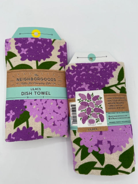 Lilac Tea Towel